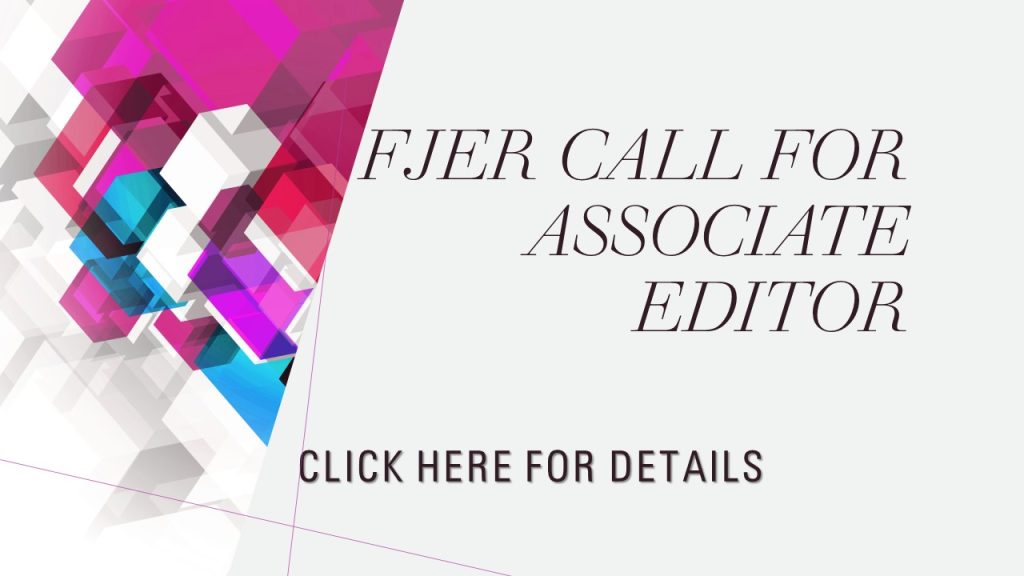FJER Associate Editor Call